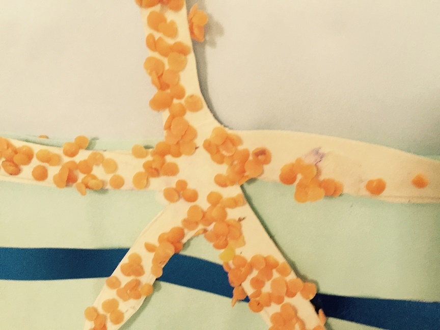 making a pretty starfish